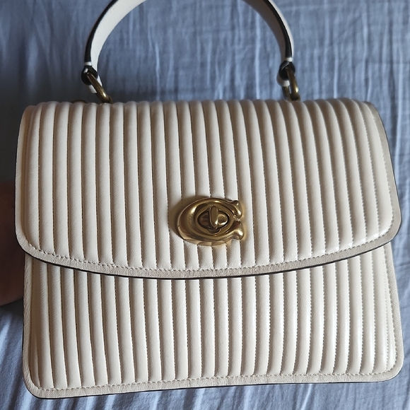 Handbags - COACH Parker Top Handle Bag With Quilting